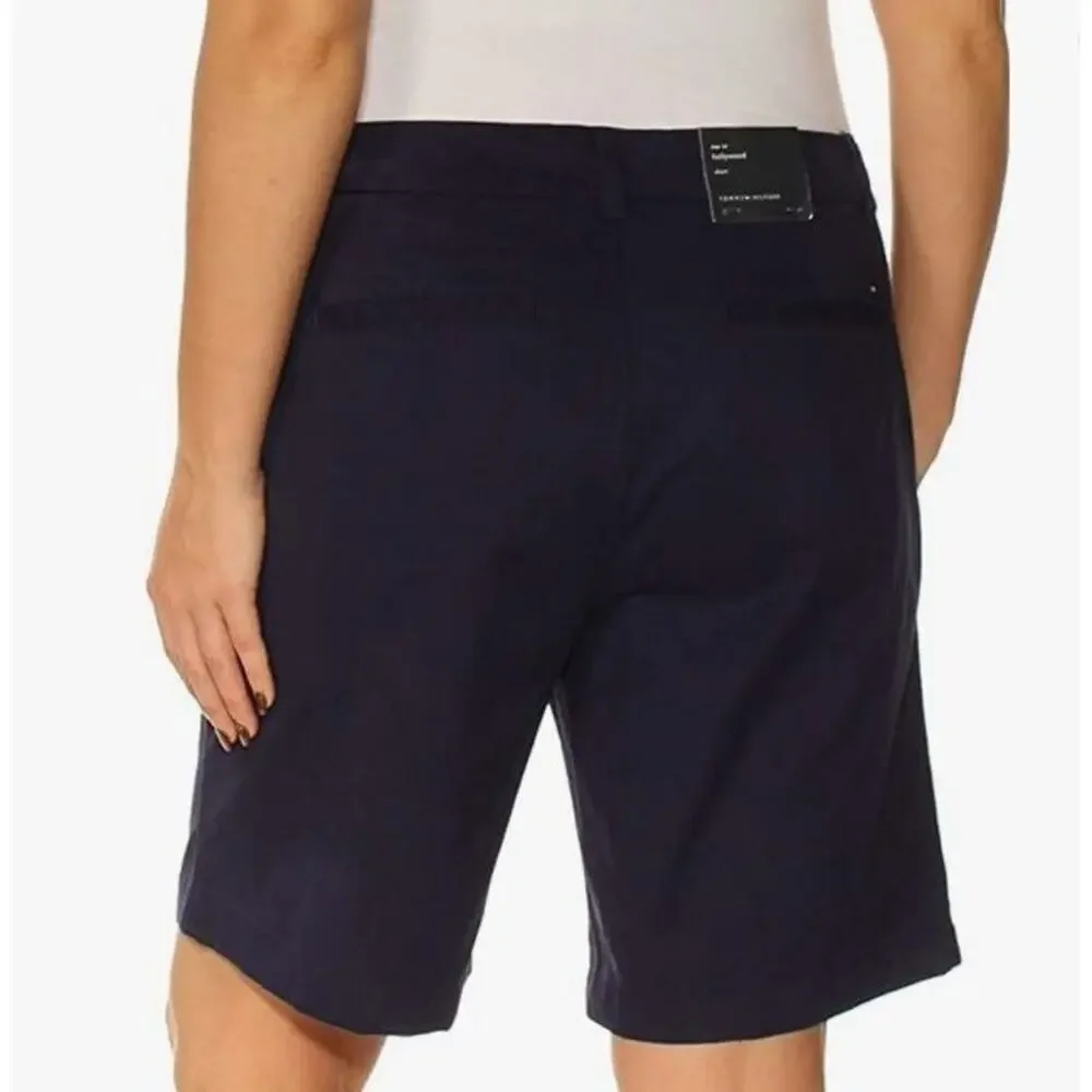 NWT Tommy Hilfiger Women's 9 Inch Hollywood Chino Short size 6 - Picture 2 of 7